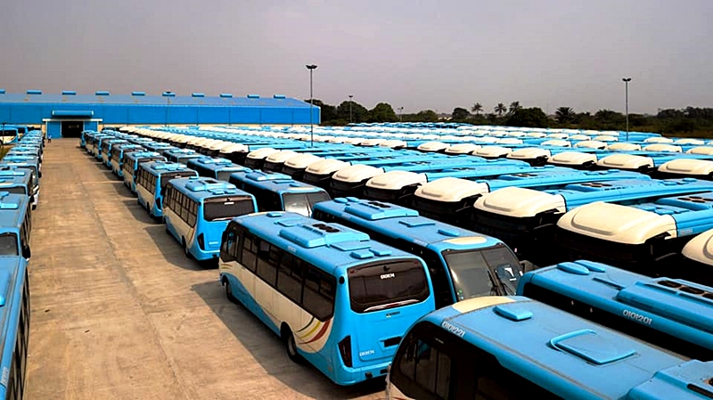 Lagos BRT Buses 