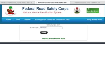 National Vehicle Identification Database
