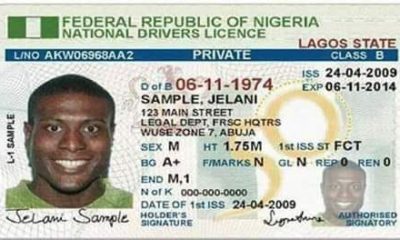 FRSC Driver Lincense