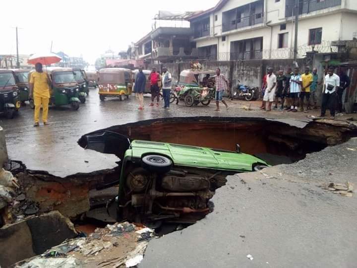 Abia Road Collapse
