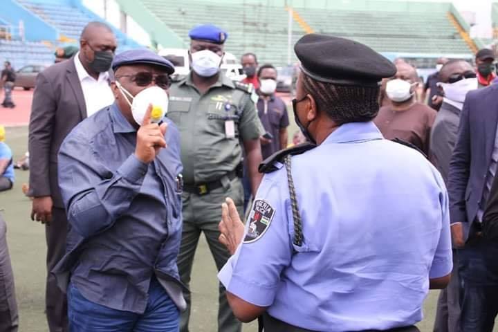 Gov Wike With Dep Police