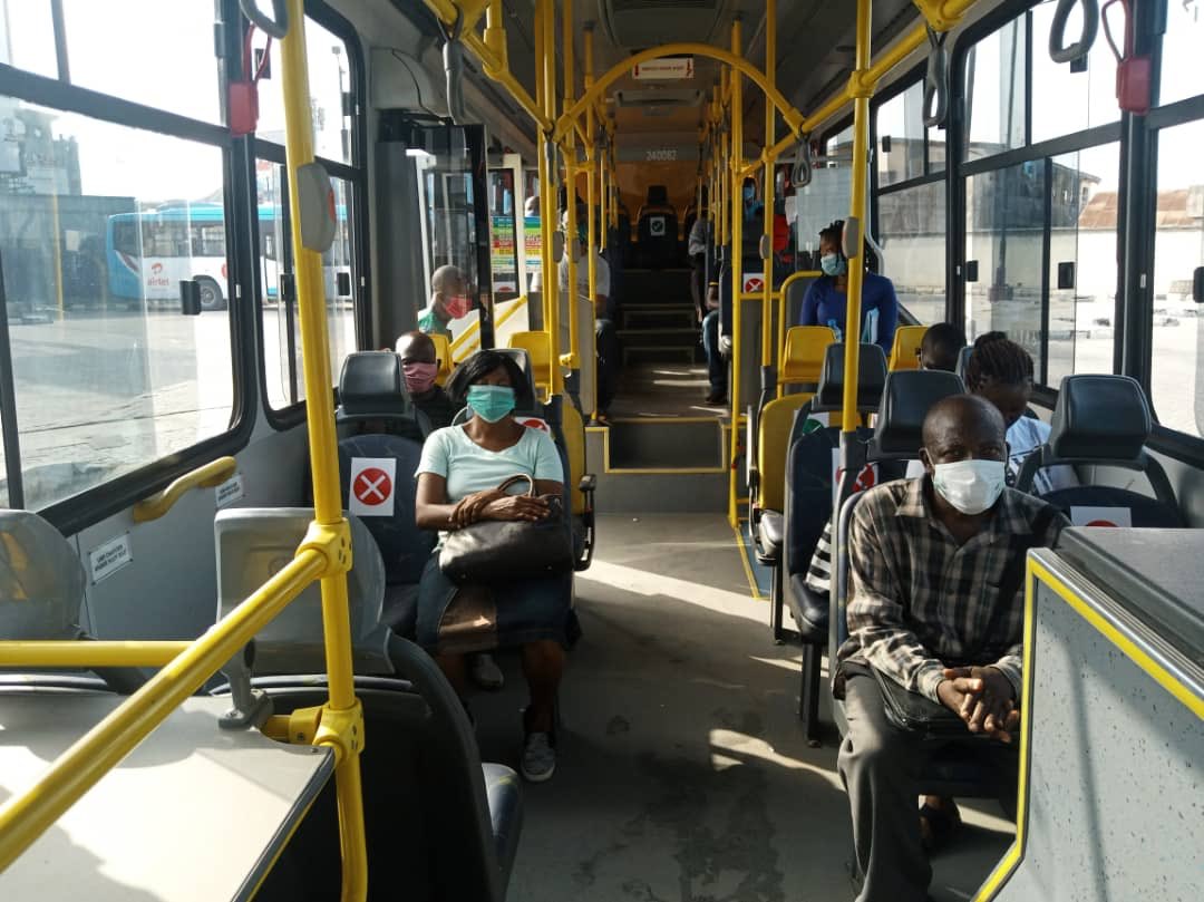 BRT Buses On Social Distancing | autoreportng.com