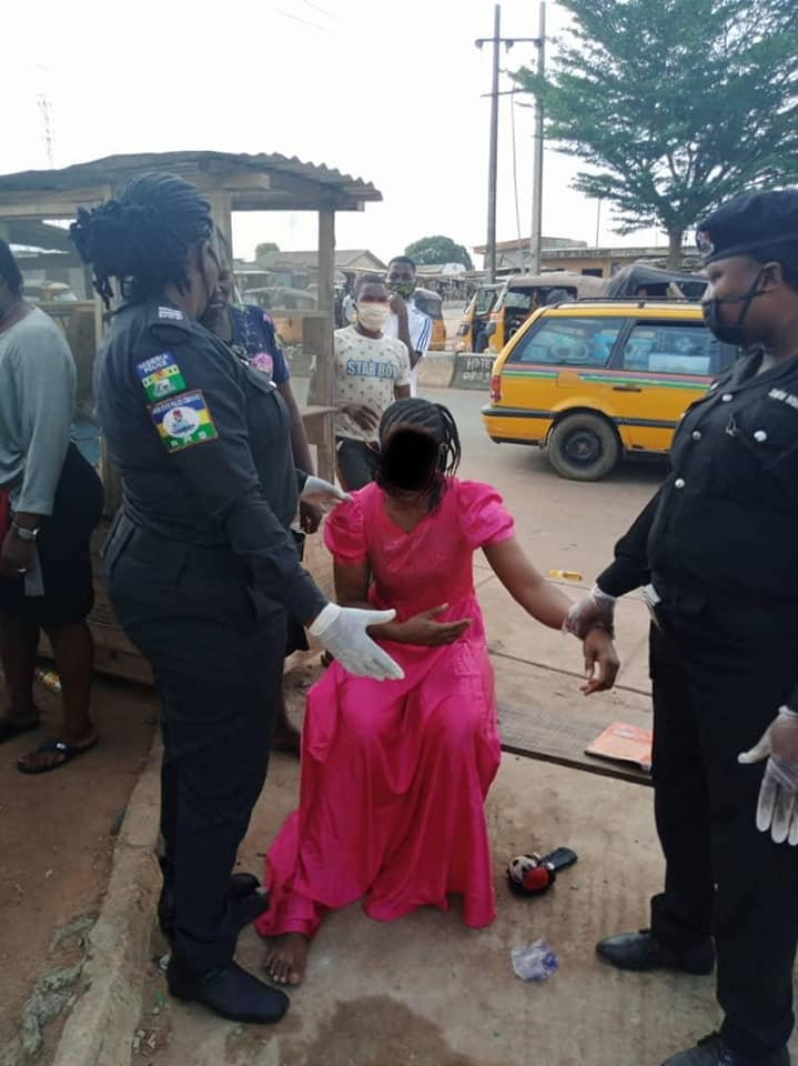 Victim of Robbery in Lagos