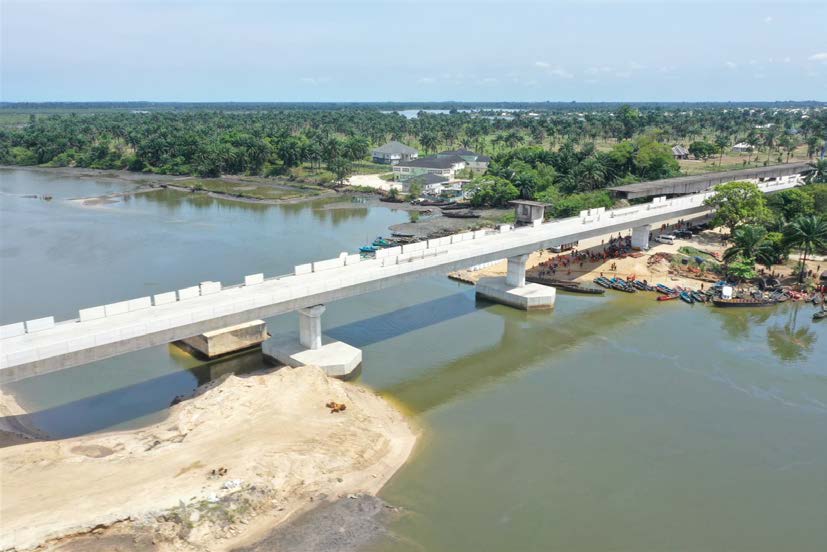 The Bridge of The Bodo-Bonny Road Project