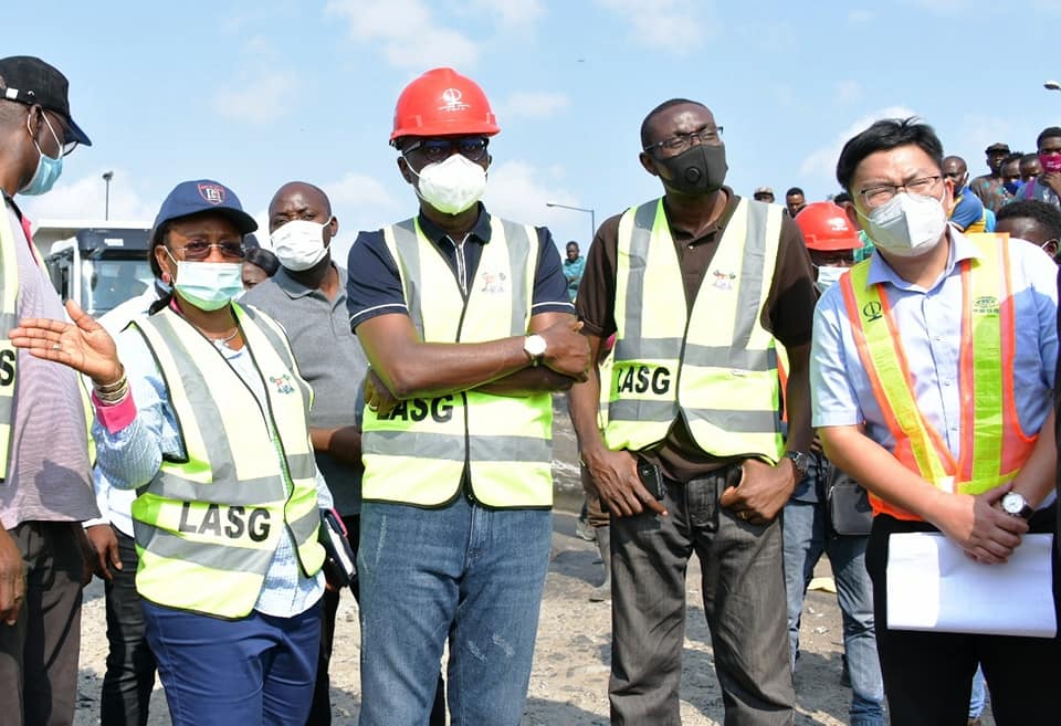 Construction Works At Apapa Bridge 