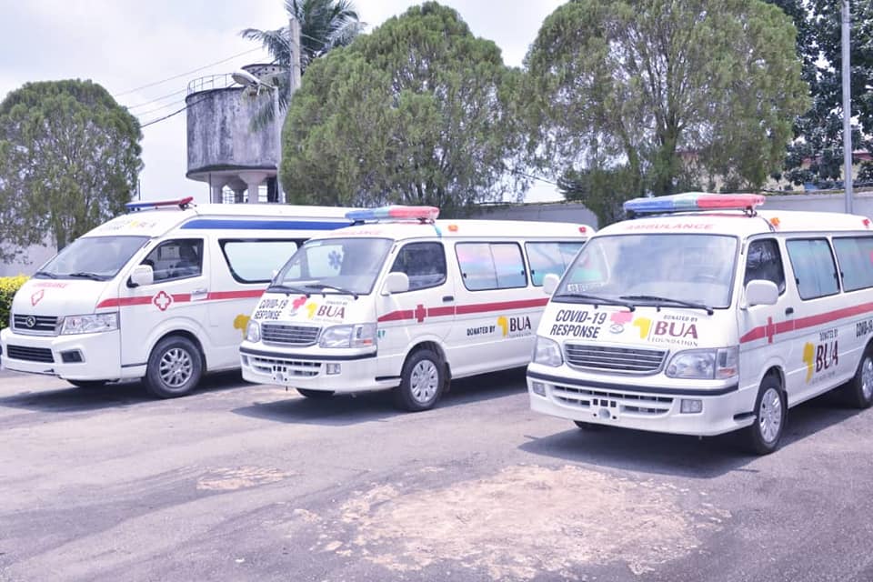 BUA Donates 3 Ambulances To Abia State