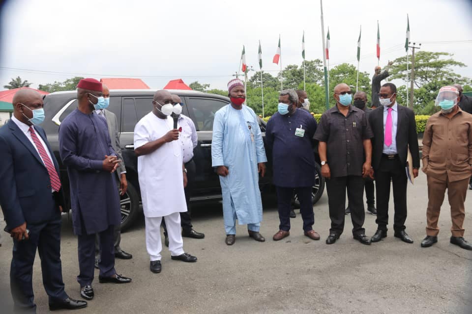 BUA Donated Ambulance Buses To Abia State | The Gov and BUA Reps