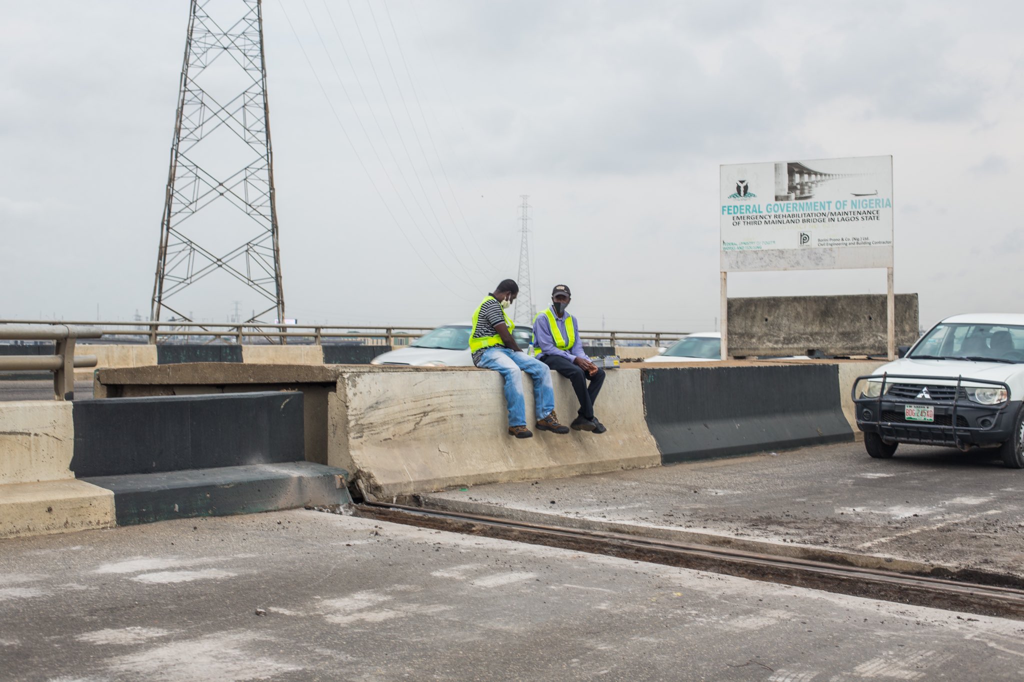 Joint Repair On Third Mainland Bridge | AutoReportNG.com