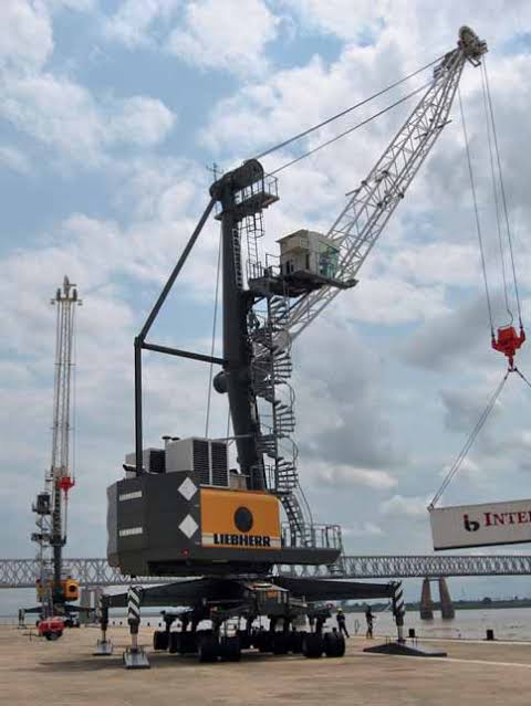 Crane At Onitsha Port 