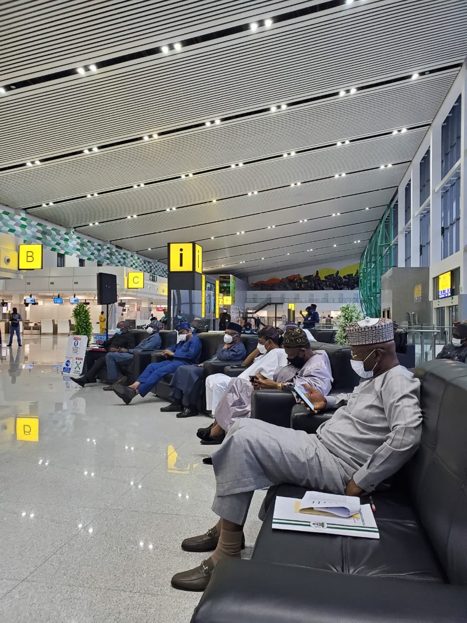 Press Briefing At Abuja Airport