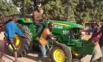 Yola Tractor Looting