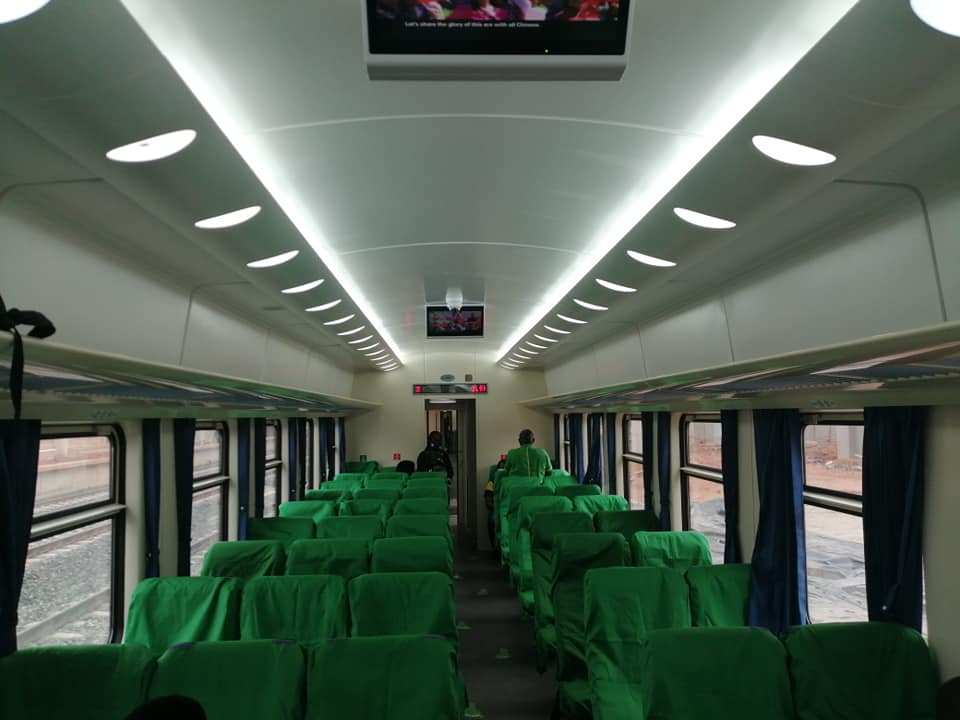 Inside The Lagos Ibadan Railway Cabin