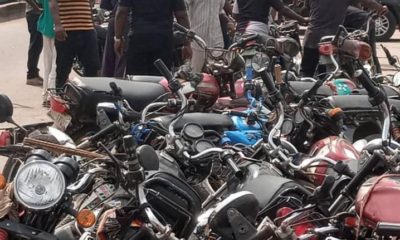 Lagos Taskforce Impounds 130 Motorcycles Operating In Restricted Areas