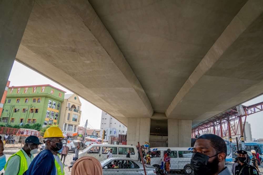 Fashola Inspects Completed Emergency Repairs On Obalende Bridge In Lagos 