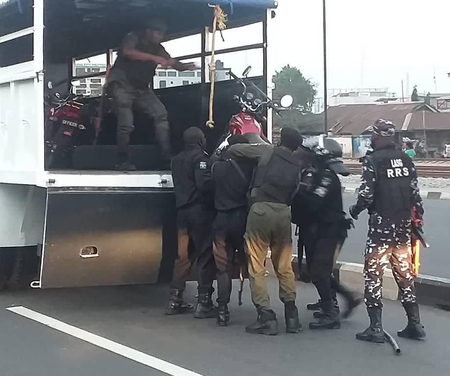 Police Storm Criminal Hideout In Mushin, Impound 29 Motorcycles, Arrest Three Kingpins, Seven Others