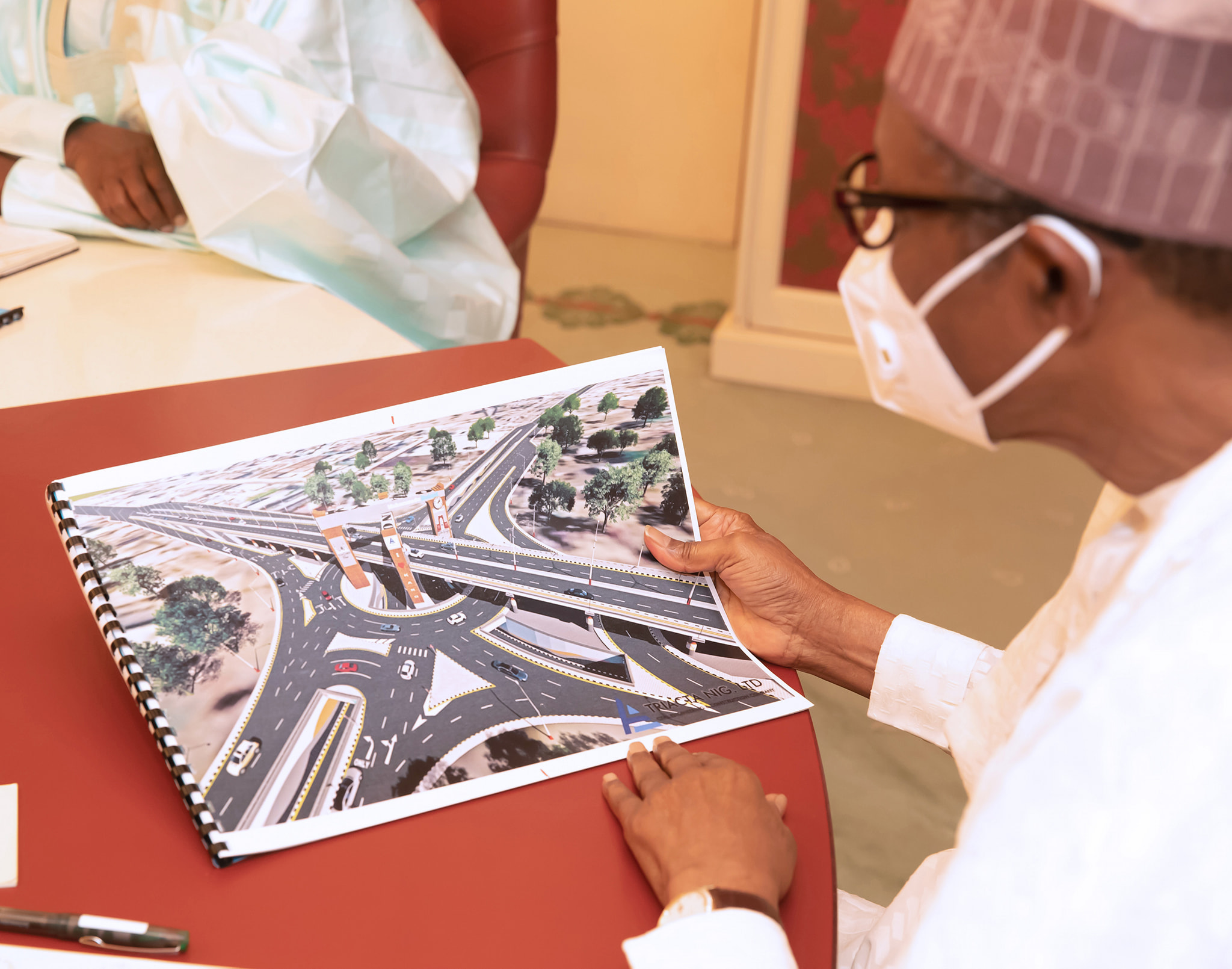 Pres Buhari With The Prototype