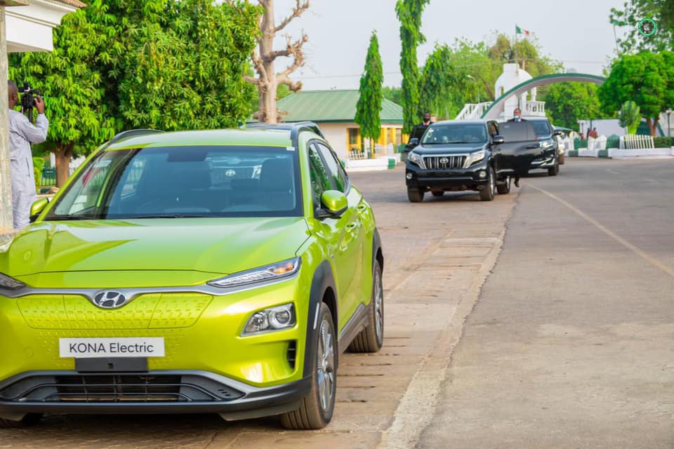 Hyundai Kona EV Presented to Sokoto Gov