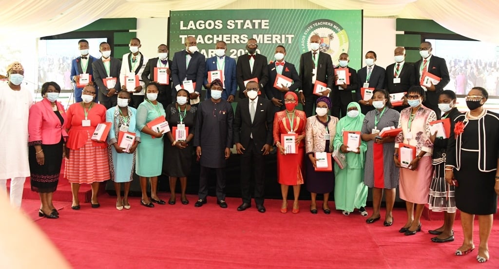 The Awared Teachers With Sanwo-Olu