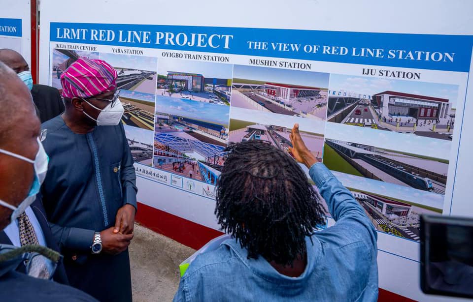 Sanwo-Olu At LMRT Ground Breaking