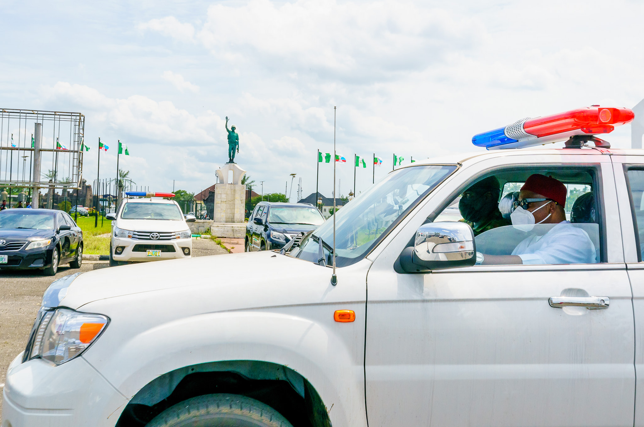 Imo Gov test running the vehicles 