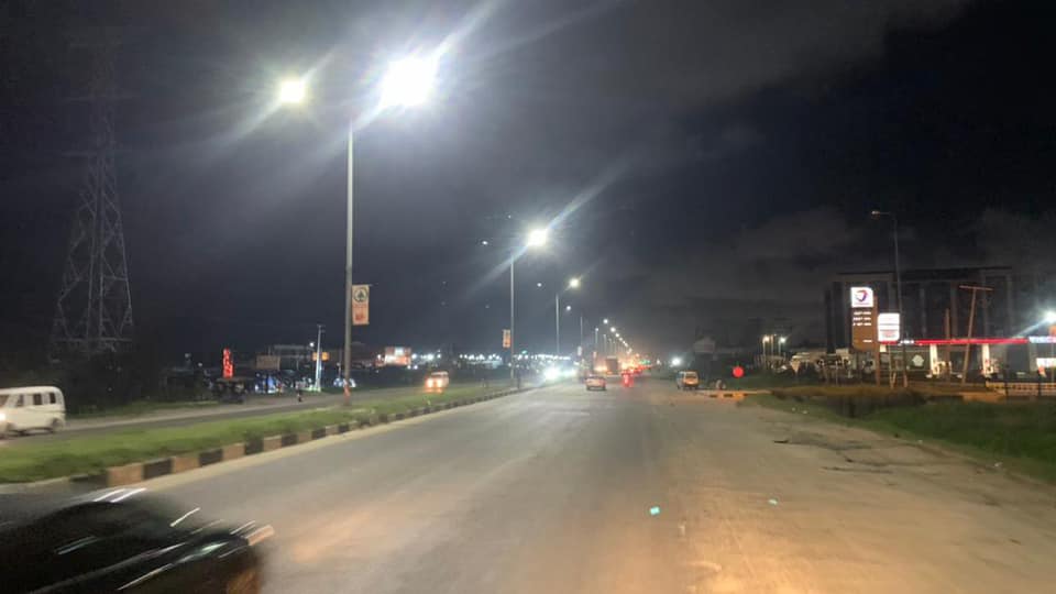 Lagos State LED Streetlights 