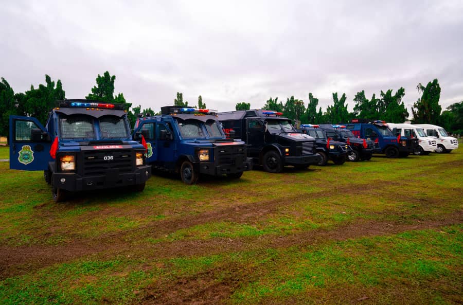 Newly Acquired Police APC Vehicles 