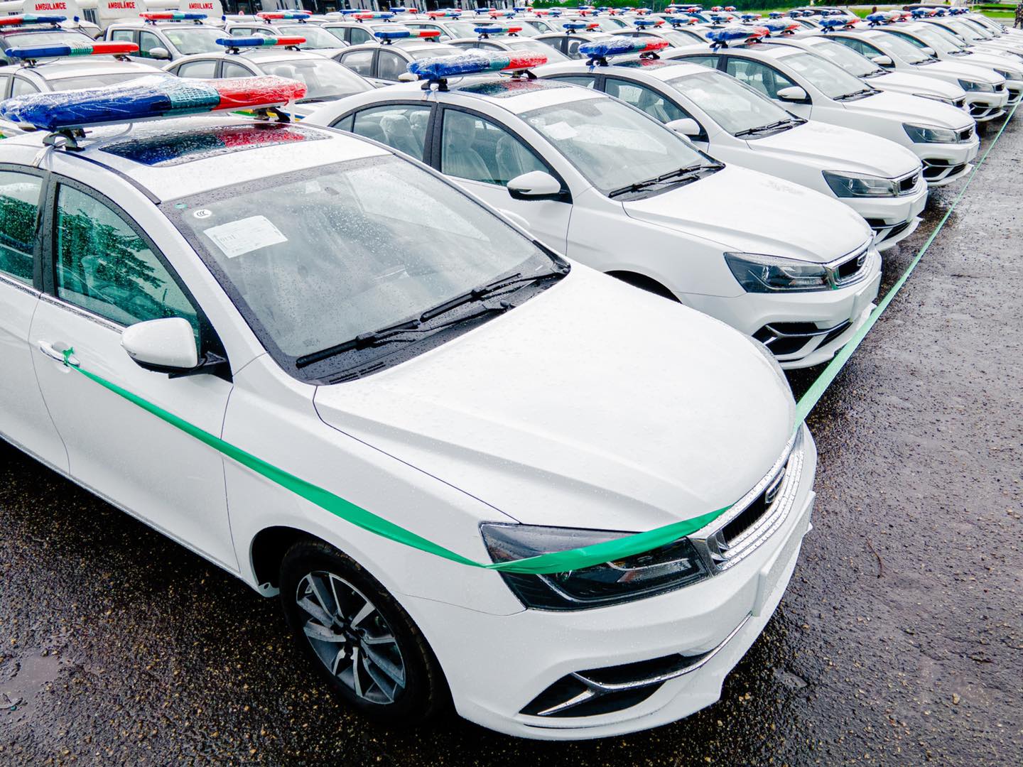 The Newly Acquired  QRS Cars For Police In Ogun State