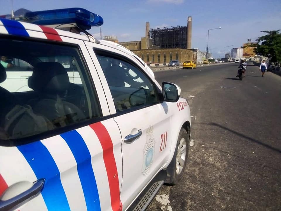 RRS Men On Standby On Eko Bridge, Lagos 