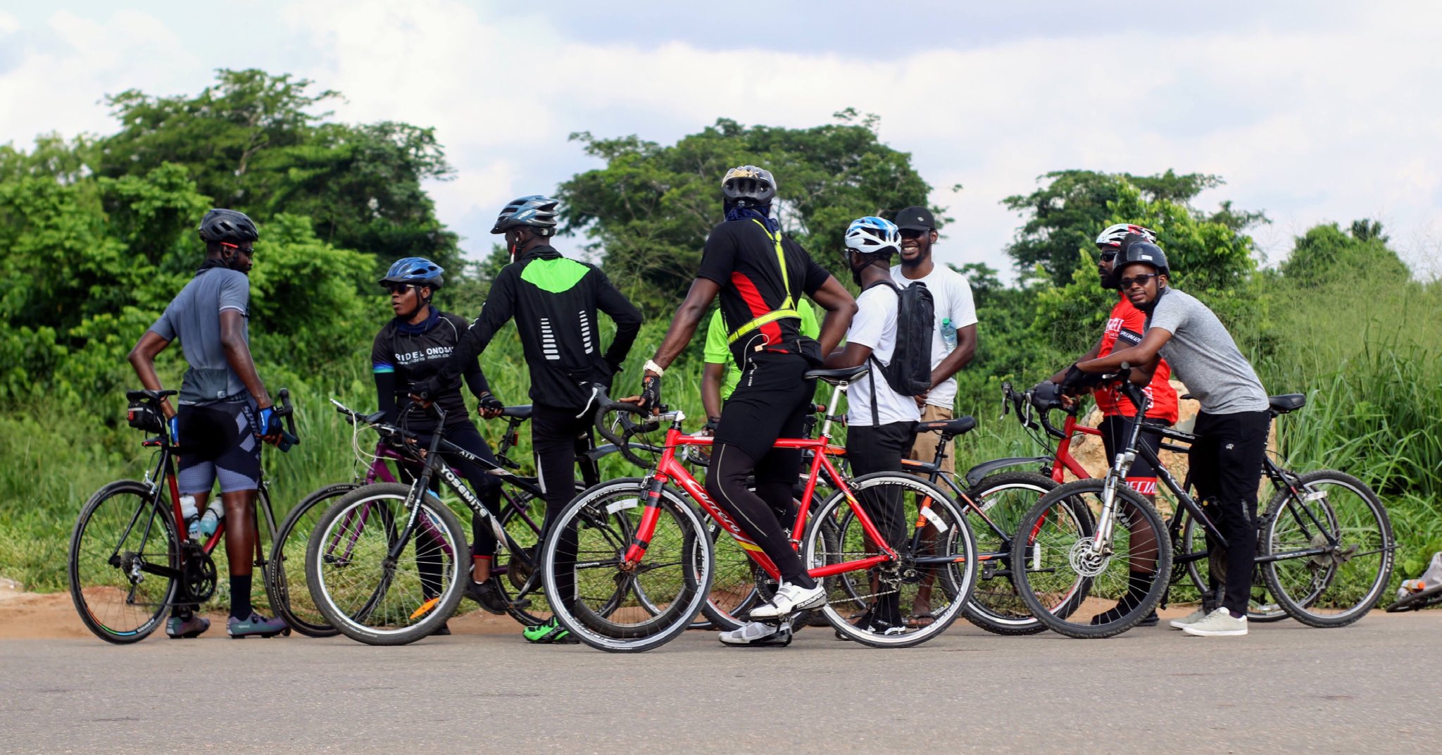 Nigerians On World Bicycle Day