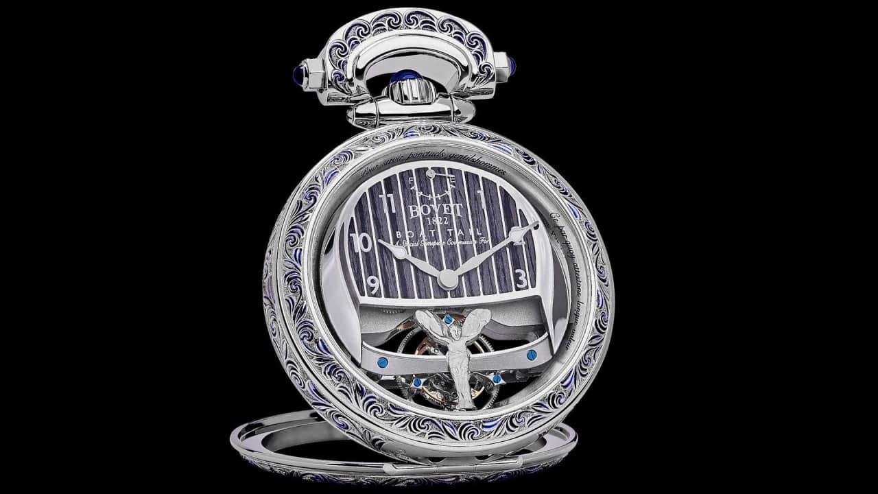 Bovet Boat Tail Watch Made For Rolls-Royce