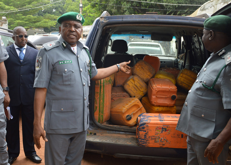 Rice Concealed In jerrycans 