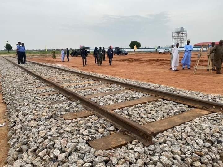 Rail flagging off in Kano