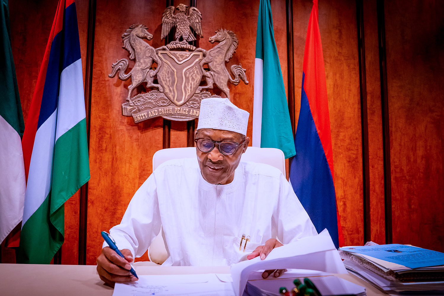 Pres Buhari Signs PIB Bill