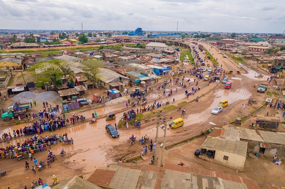 Dapo Abiodun Inspects Road Construction At The Lagos-Sango Ota-Abeokuta Road